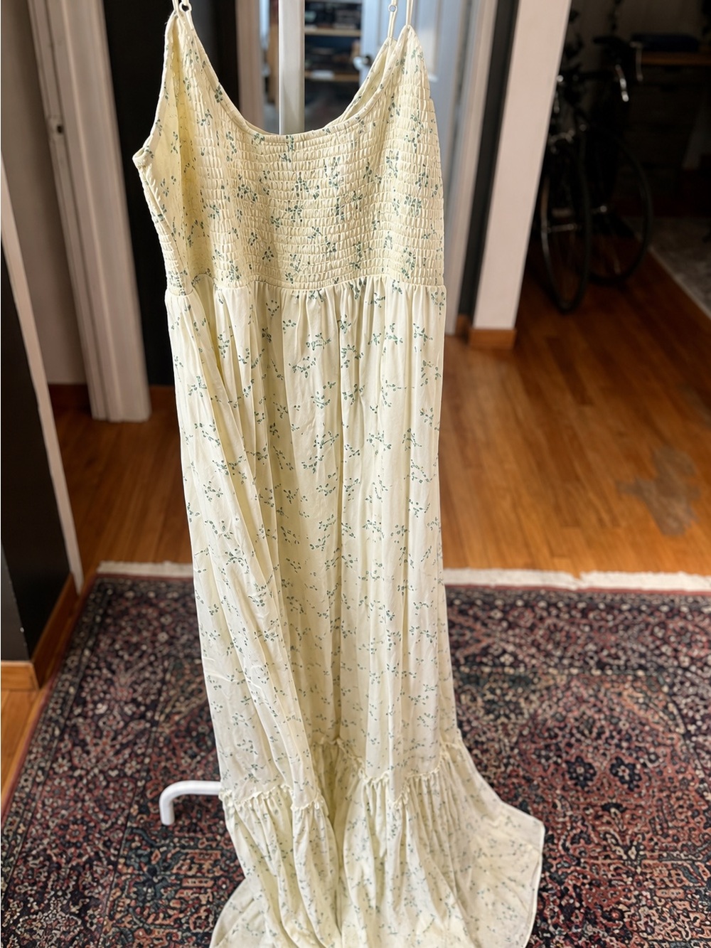 Urban Outfitters Floral Smocked Maxi Dress